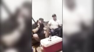 (Full) TEXAS: After a night of Drinking, Friend accidentally Shoots his Buddy with an AR-15