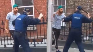 ONCE UPON A TIME IN IRELAND: Immigrant Clubbed By Garda Officer