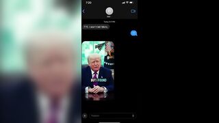 Dad of the year, sends AI Trump to talk to his daughter.