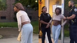 She destroyed property and a business and nothing ?!