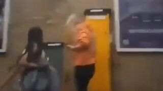 Blonde British Woman Assaulted in London for being British
