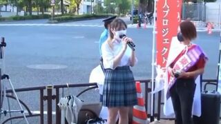 In Japan, High School Girl makes Heartbreaking Plea to stop importing Third World migrants. Shaking in Fear