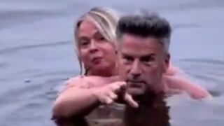 Parents caught skinny dipping