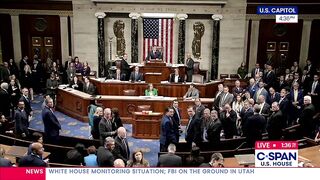 Democrats in the House shout "NOOO" for a moment of prayer for Charlie Kirk