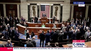 Democrats in the House shout "NOOO" for a moment of prayer for Charlie Kirk