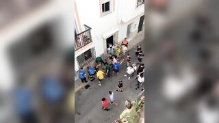 Shocking Video Shows Deadly Bull Attack In Spain