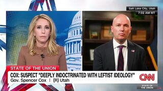 Utah Gov. Cox States The Suspect Was Deeply Indoctrinated With Leftist Ideology