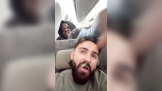 The usual feral suspect attacks man on plane for - (checks notes) - reclining.