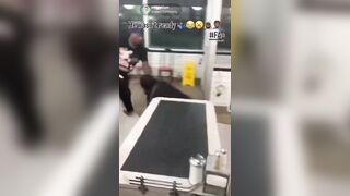 The usual suspect gets the unusual treatment at the Waffle House.