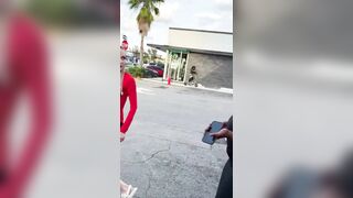 The usual suspect berates a White woman that has braids in her hair. Envy