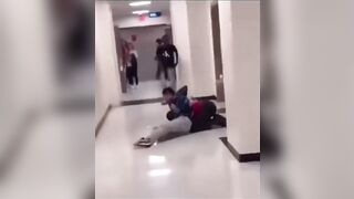 The usual suspect finds victim, assaults victim, pulls knife and stabs victim.