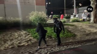 Photojournalist assaulted by Antifa militant outside ICE facility