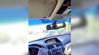 The usual gudest boy engineer scientists speeds through traffic -