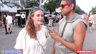 Liberal woman thinks it’s weird when people of color vote for Trump