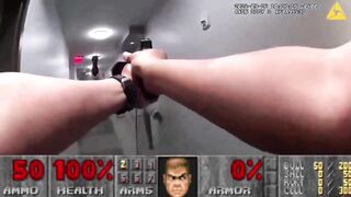 When the doom music kicks in.