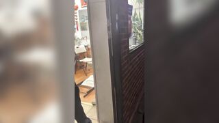 The usual freaks the F out when a foreigner nail salon "fuck muh shit up"