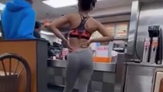 The usual suspects brawl at a "What-a-burger."