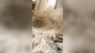 Super Typhoon Ragasa smashes into Hong Kong hotel