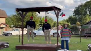 Woke Houston Families Halloween Display is Causing an Uproar.