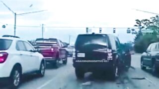 Witness the shocking moment