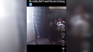 The usual suspect (ex-Crip) doesn't want his usual suspect son to gangbang.