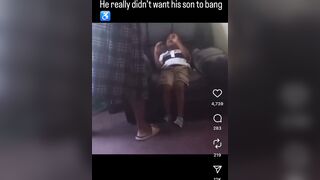 The usual suspect (ex-Crip) doesn't want his usual suspect son to gangbang.