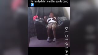 The usual suspect (ex-Crip) doesn't want his usual suspect son to gangbang.