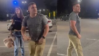 Couple assaulted in Arkansas Kroger Parking lot by Drunk Tough Guy