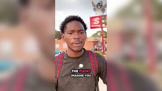 "I'm the homeless one. I don't care."