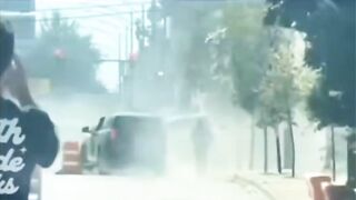 ICE Agents Were Boxed In And Attacked In Chicago