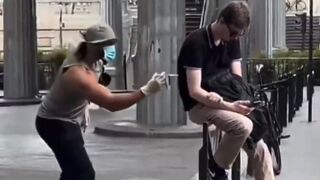 ‘Influencer’ sentenced to 6 months in prison stabbing people with an empty needle