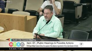 Locals voicing their opinion on AI surveillance. You're all out of order!