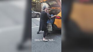 Woman refuses to pay her fare in New York