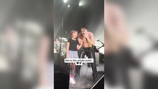 DEMONIC: Shirtless Singer “Yungbludl" Invites a Transgender Child on Stage During Concert.