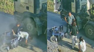 These Two Girls Are Lucky To Be Alive !