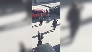 Road Rage Fight Escalates to Wild Demolition Derby