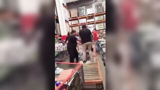 All This over a Shopping Cart in a NY Costco