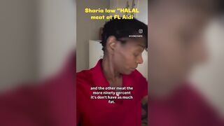 CHRISTIANS BEWARE - Beware of Aldi Meat!!! What is Halal meat you ask? Listen to the answer given.