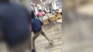 Fight breaks out at a Wendy's on Jamaica Avenue in Queens