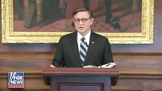 FAITH FIRST: Speaker Johnson Opens Press Conference by Reading Psalm 37