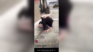 GETTIN WHOOPED IN THIS POSTION IS CRAZY