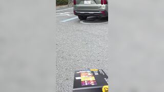 Man stops "ladies" from stealing from Walmart
