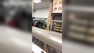 Employee harassed by black woman over a sandwich