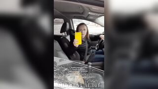 Liberal Karen gets upset by the sign he is holding & she calls 911