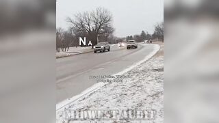 Liberal Karen gets upset by the sign he is holding & she calls 911