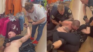 Always something entertaining at Walmart