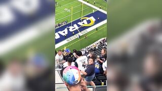 Dallas Cowboys fan has gone viral for being completely wasted at a game