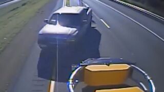 Pennsylvania Department of Transportation shared a video of a wild crash