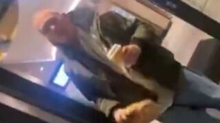 Convinced rapist gets approached and slapped