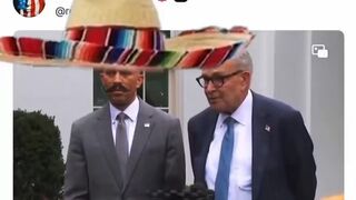 President Trump’s White House just posted this video with an even larger sombrero